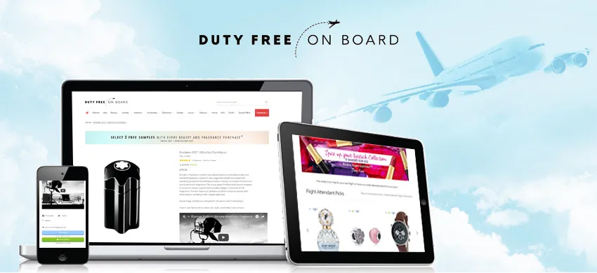 Duty Free World B2C Ecommerce